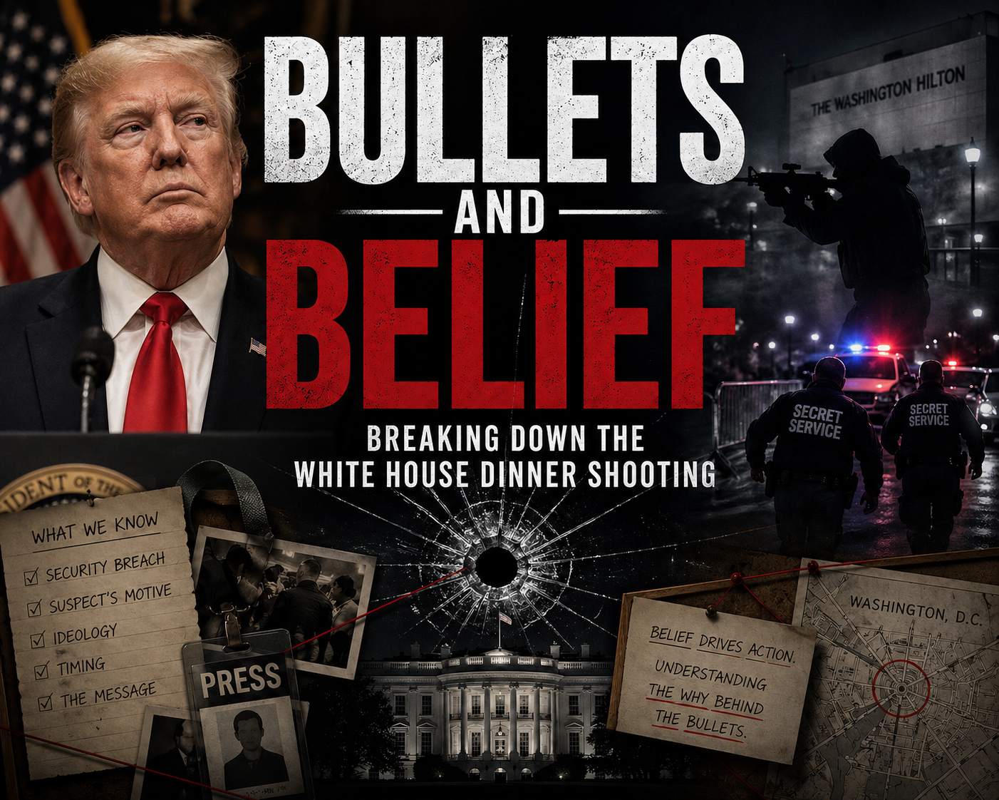Bullets and Belief: Breaking Down the White House Shooting